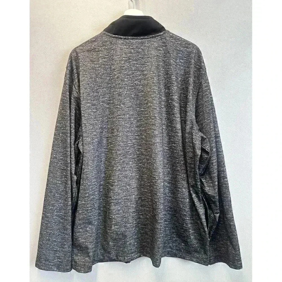 And1‎ Men's Full Zip Warm Up Jacket 2XL Black Charcoal Track Jacket Basketball - Picture 2 of 7